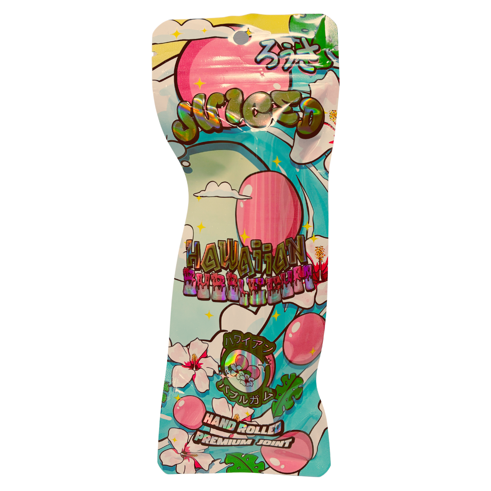 Photograph of product: Juiced | Hawaiian Bubblegum | 1.3g Preroll