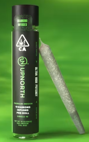 Photograph of product: UpNorth - White Widow Infused Pre-Roll 1g