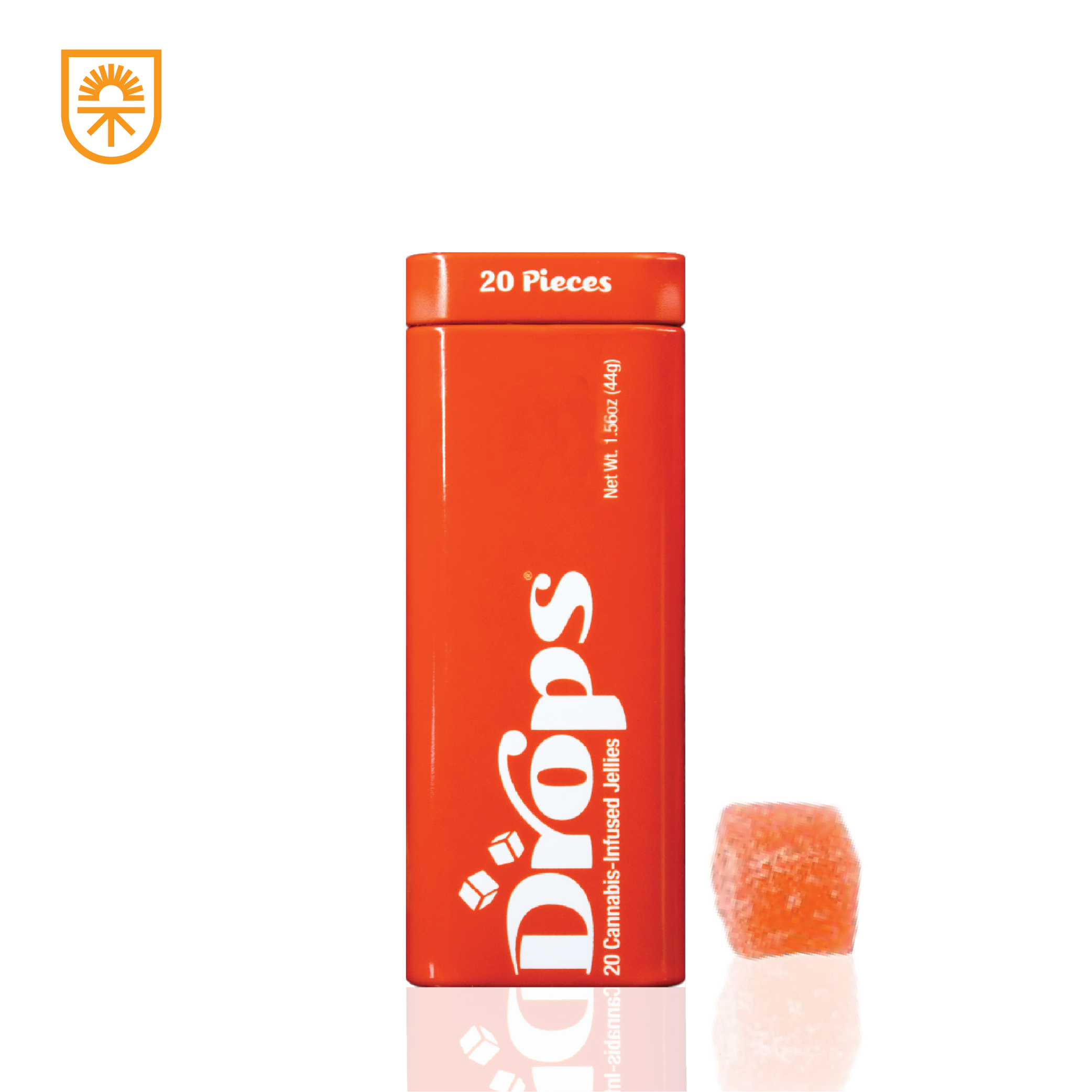 Photograph of product: (1:4 CBD Lifted) Strawberry / Candy Apple  - Drops - Rosin Gummies - 20 Pack - Edible -  100mg
