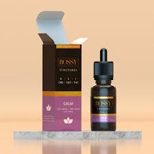 Photograph of product: BOSSY | DROP CALM | CBD 800MG :CBG 200MG :TH-oui 100MG