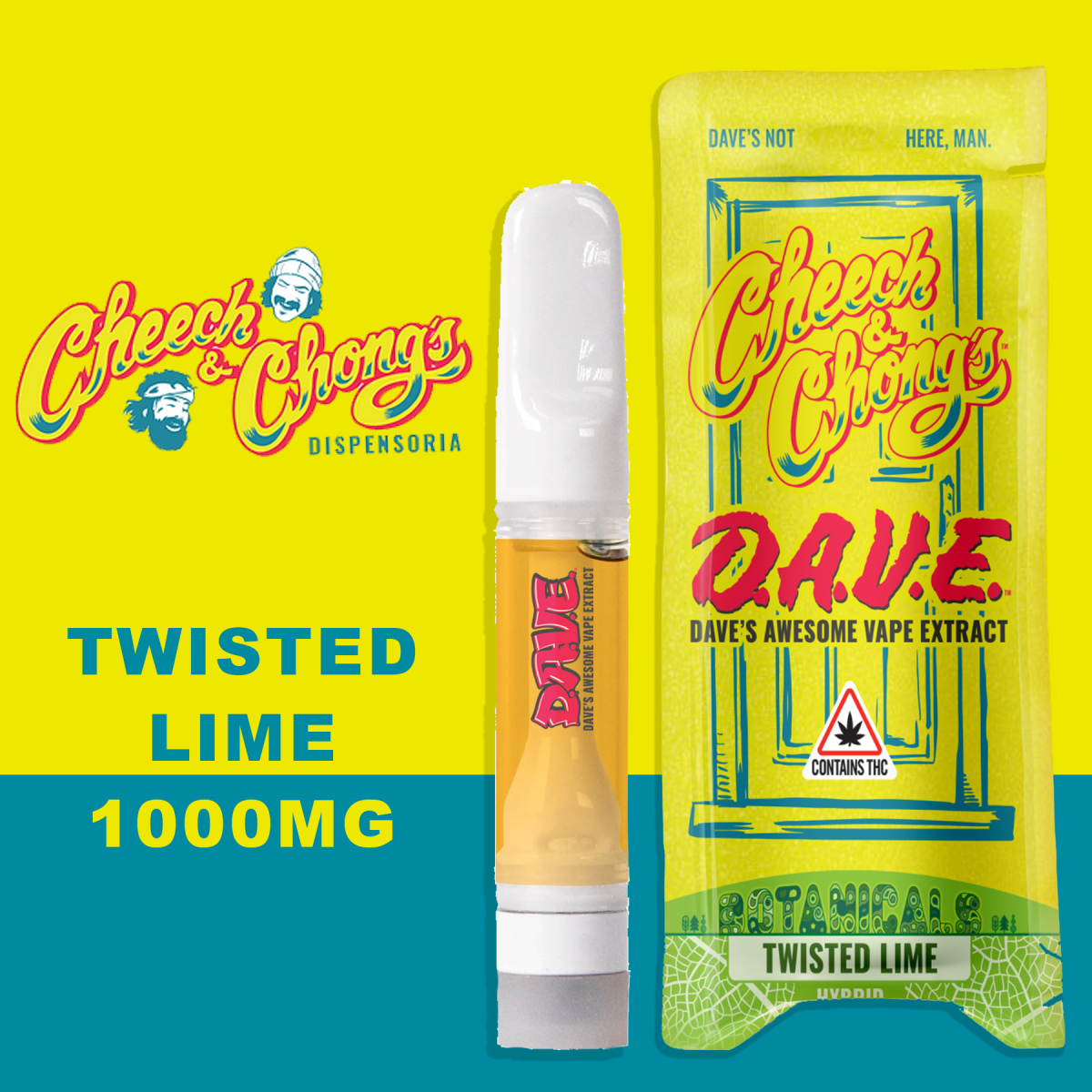 Photograph of product: Cheech & Chong | Twisted Lime Cart
