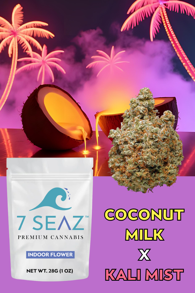 Photograph of product: Coconut Milk x Kali Mist Flower | 7SEAZ - 28g