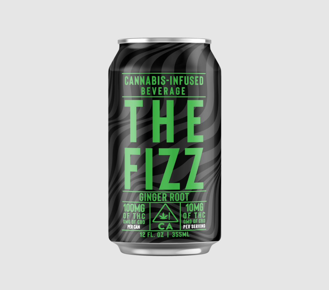 Photograph of product: Ginger Root [H] | 100MG Beverage | The Fizz