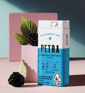 Photograph of product: Blackberry Petra +CBN 85.2mg -40pk