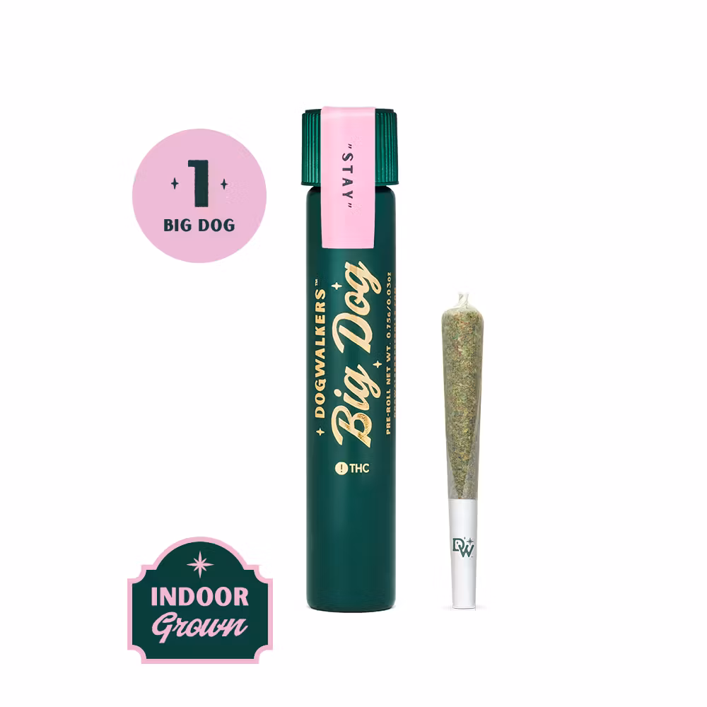 Photograph of product: Dogwalkers Big Dog - Afternoon Delight - Preroll