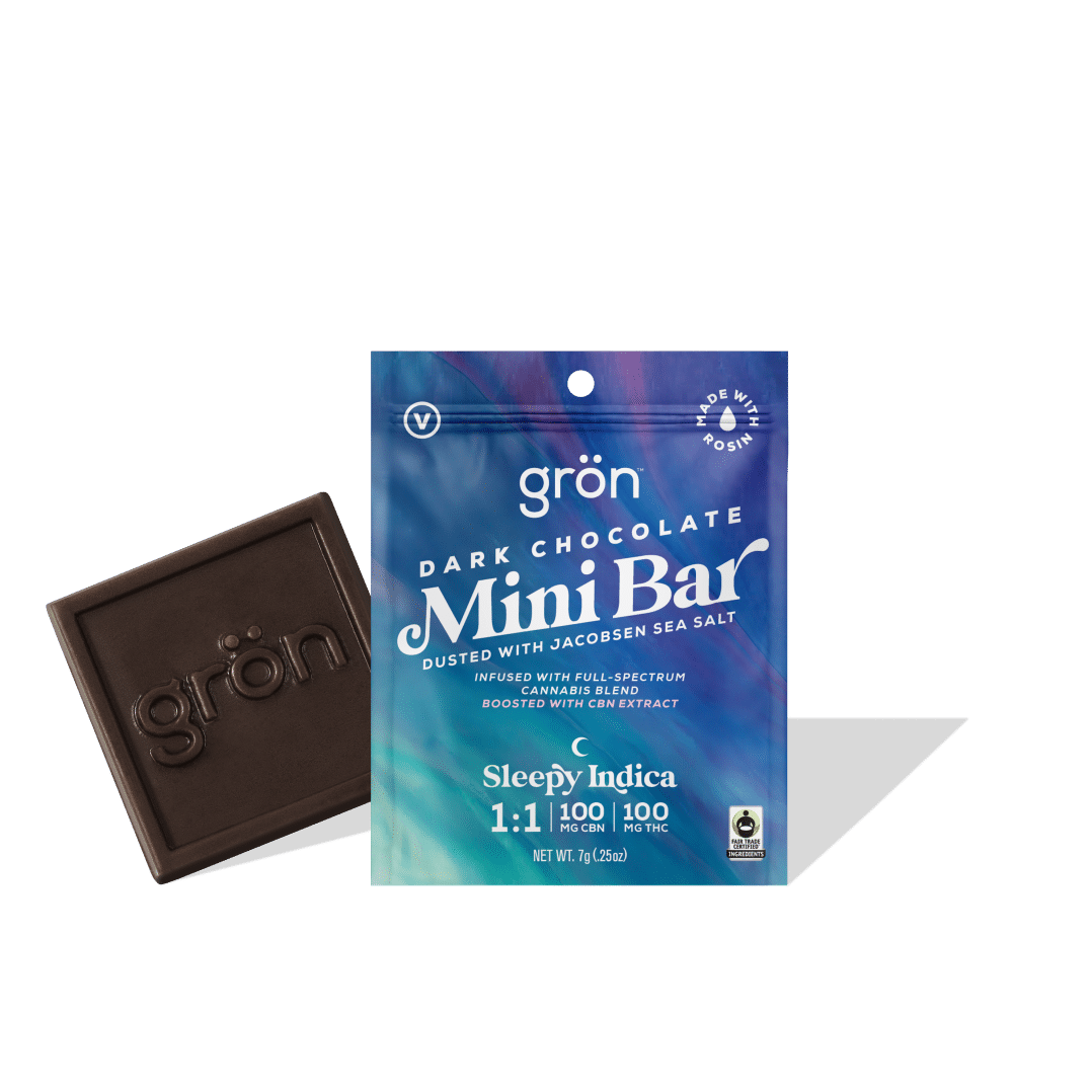 Photograph of product: Dark Chocolate Mini 1:1 100mg [F79]