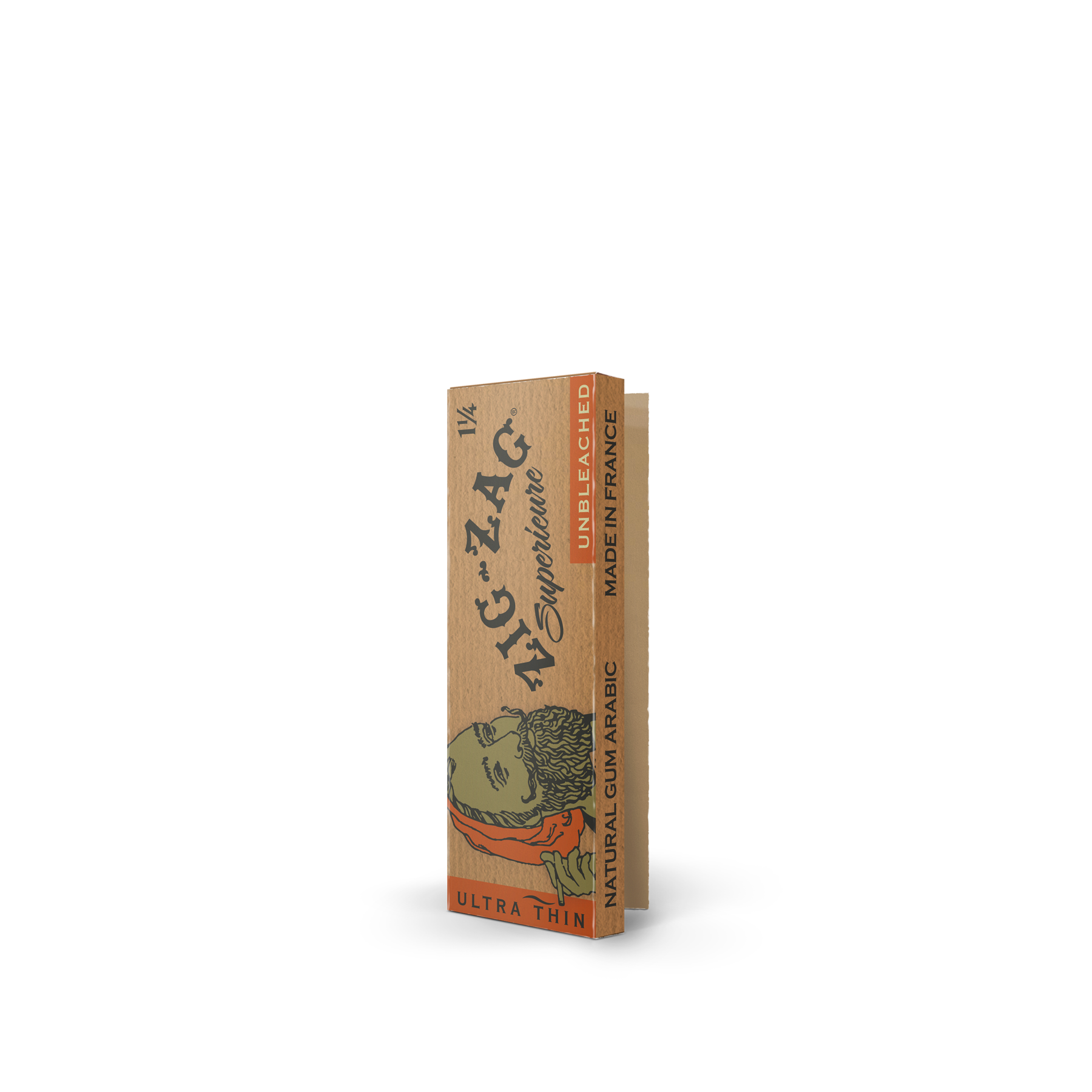 Photograph of product: 1 1/4" Unbleached Rolling Papers | Zig Zag