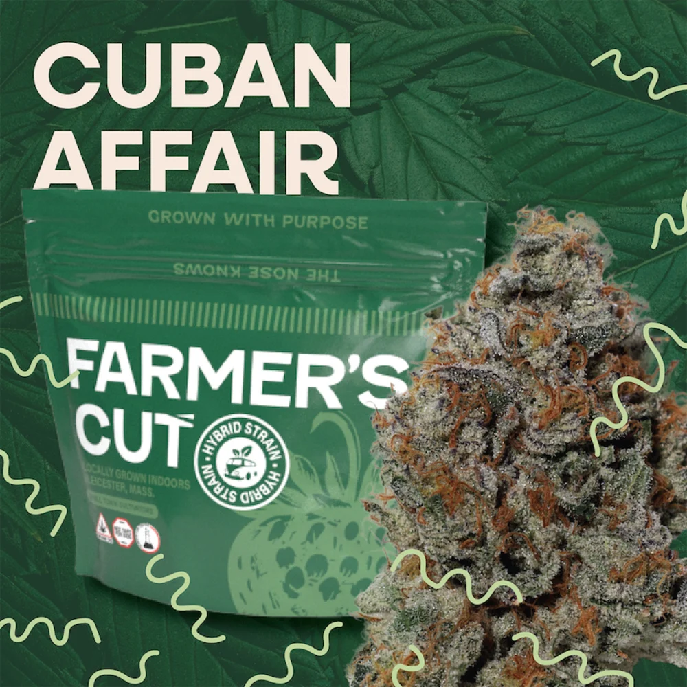 Photograph of product: Farmer's Cut | 28g Flower | Cuban Affair