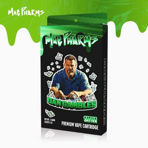 Photograph of product: Mac Pharms - Dan Gambles 1G Cartridge