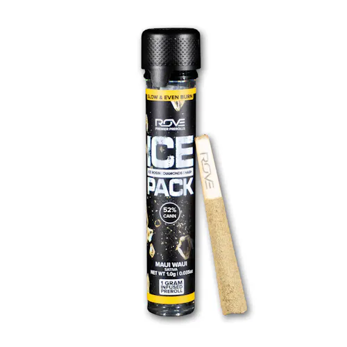 Photograph of product: Maui Waui Triple Infused Ice Pack Pre-Roll | 1g