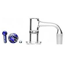 Photograph of product: BQ | SLURPER SET W/ MARBLE | 14MM 90D MALE