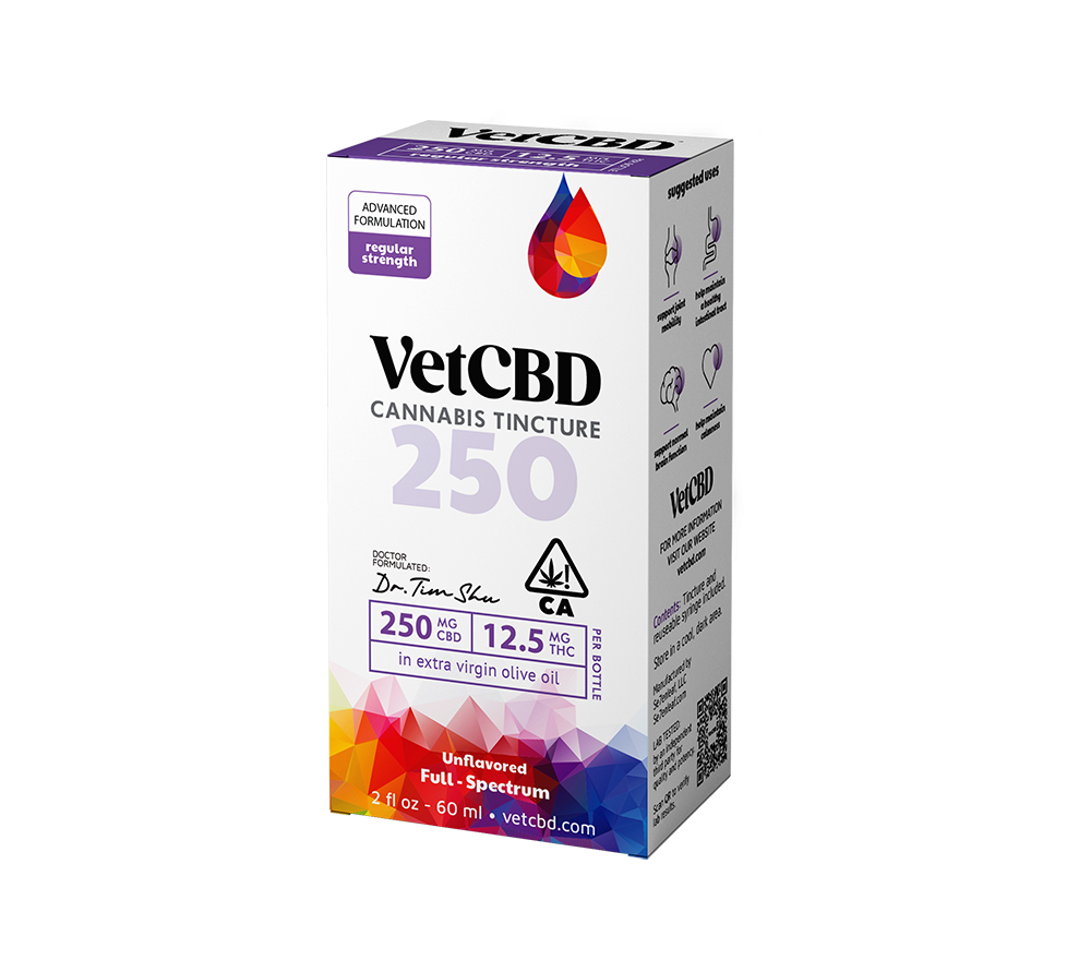 Photograph of product: Regular Strength - 250MG CBD Full Spectrum Drops 2 FL OZ