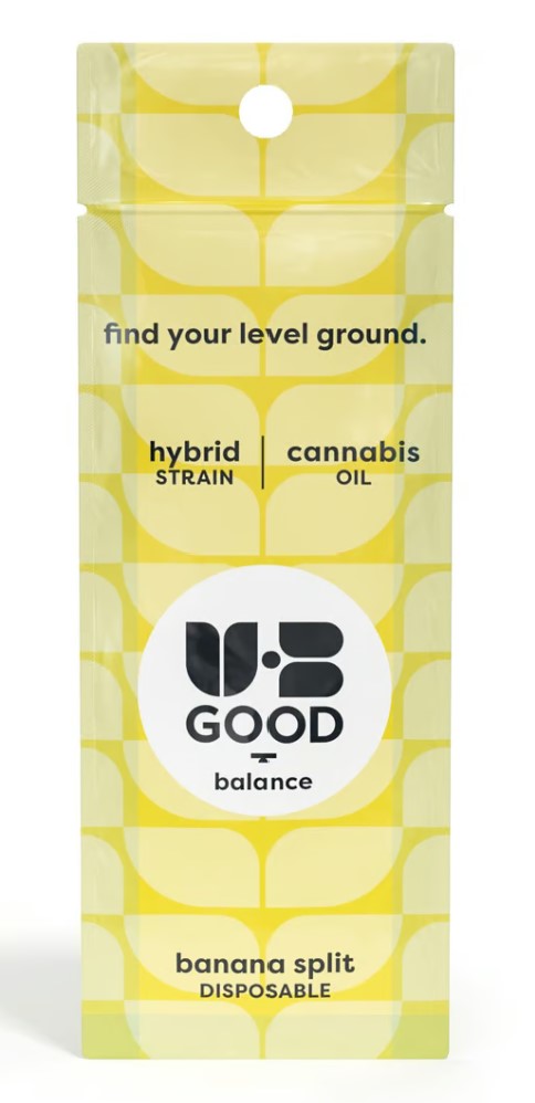 Photograph of product: Banana Split 0.5g -Disposable