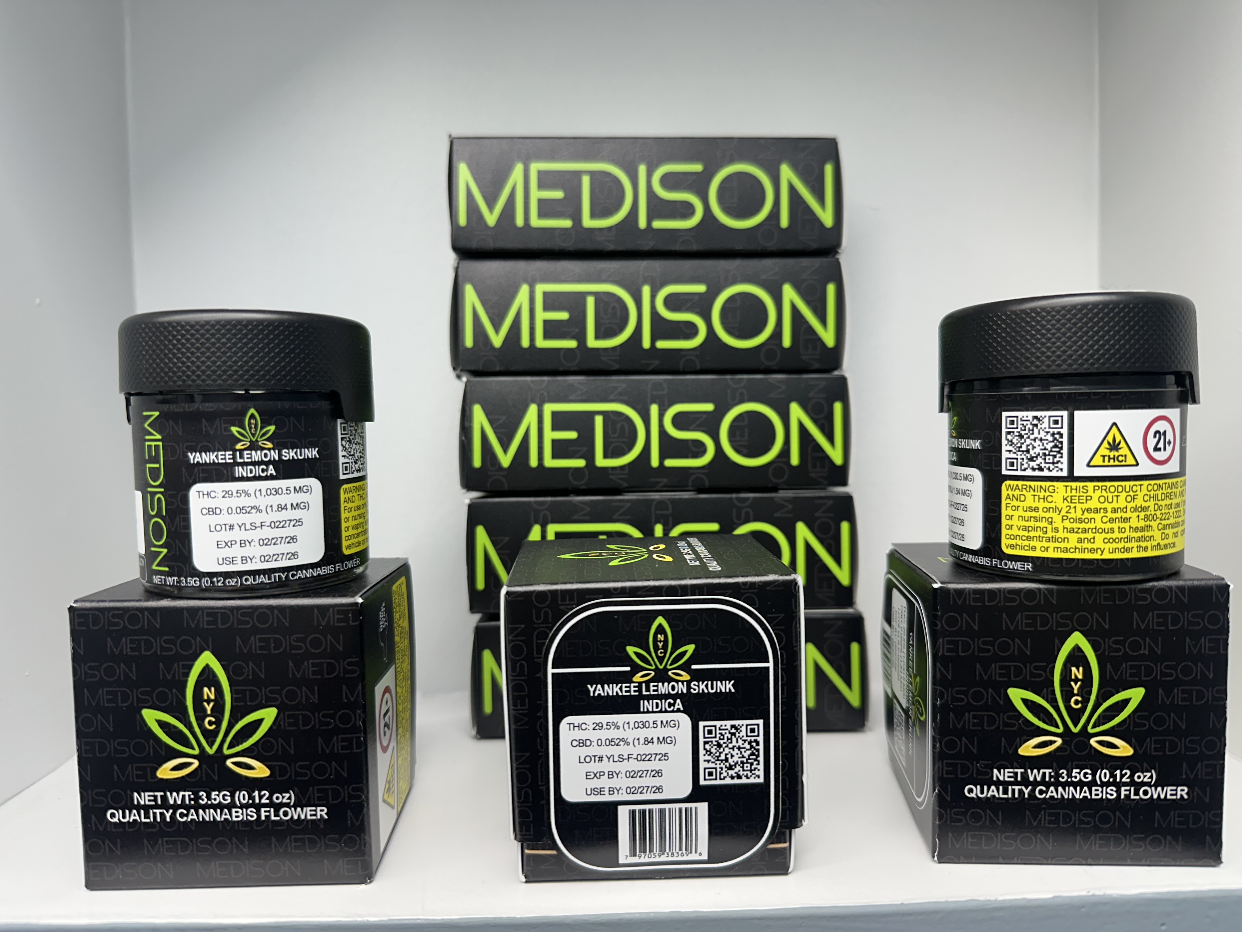 Photograph of product: Medison /Yankee Lemon Skunk/3.5g