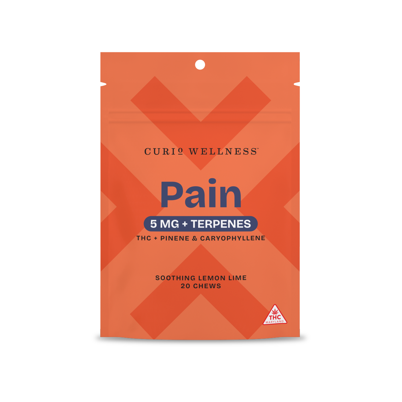 Photograph of product: CW Pain Lemon Lime Terpene Infused Chews 5mgx20 $25