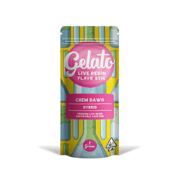 Photograph of product: Chem Dawg | Live Resin 1G AIO