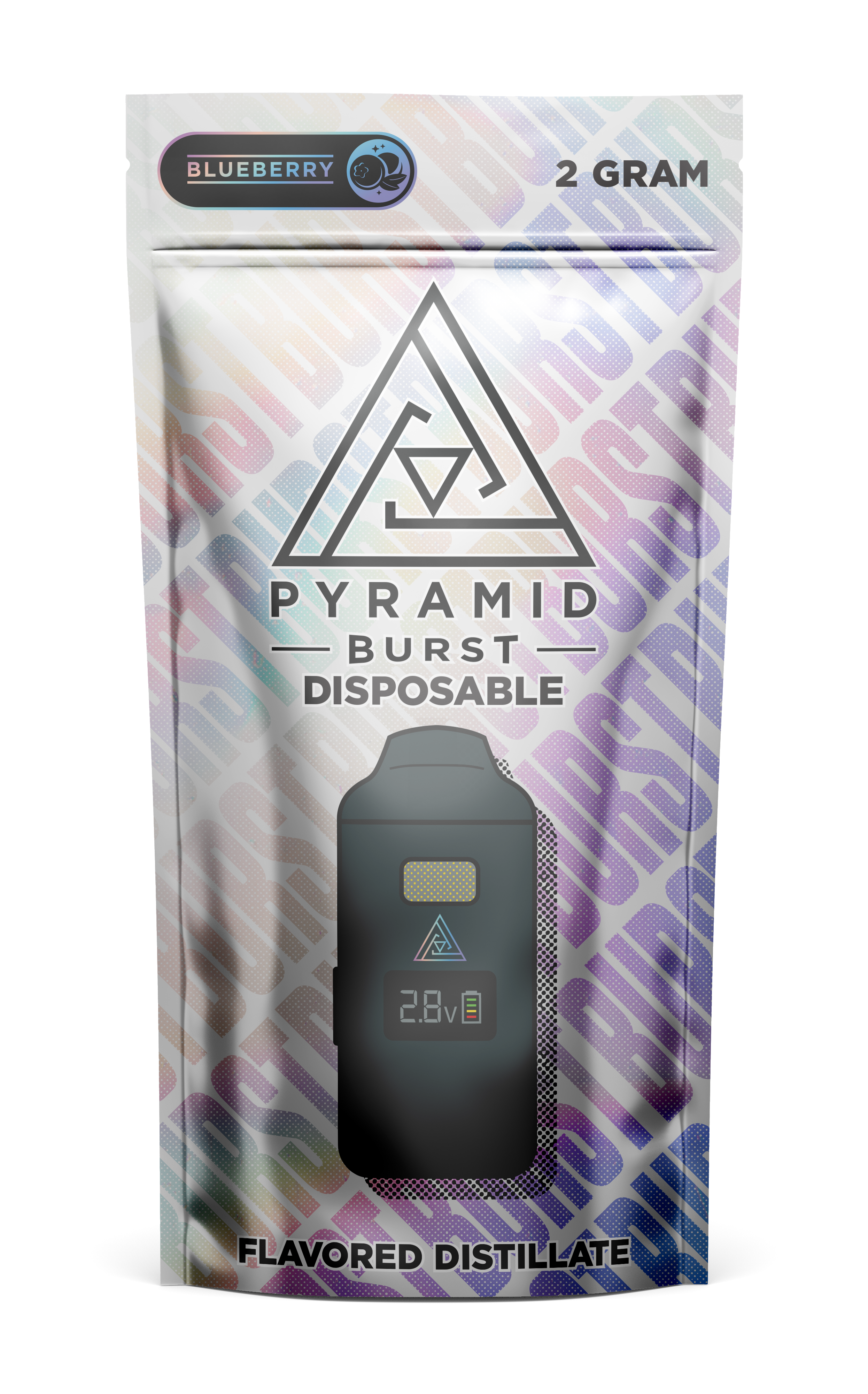 Photograph of product: Burst Disposable 2G - Blueberry