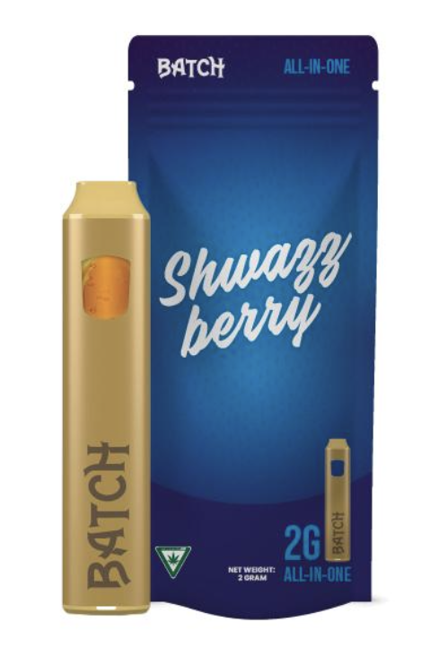 Photograph of product: Batch | Flavors Disposable Vape - Shwazzberry 2g