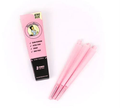 Photograph of product: Blazy Susan Pink 3pk Cones
