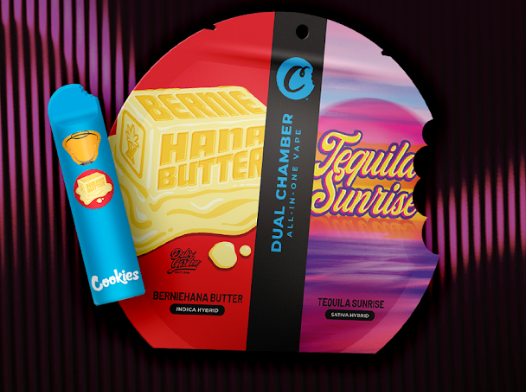 Photograph of product: Berniehana Butter x Tequila Sunrise | 3-in-1 Disposable