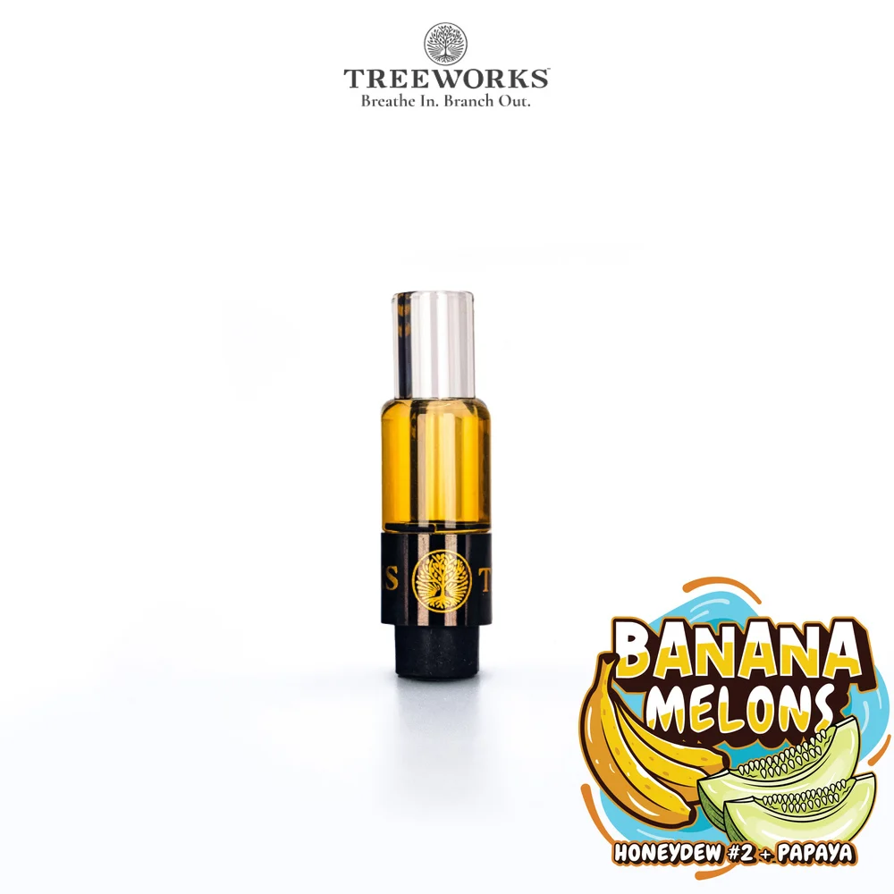 Photograph of product: Banana Melons | Live au chocolat Rosin Vape