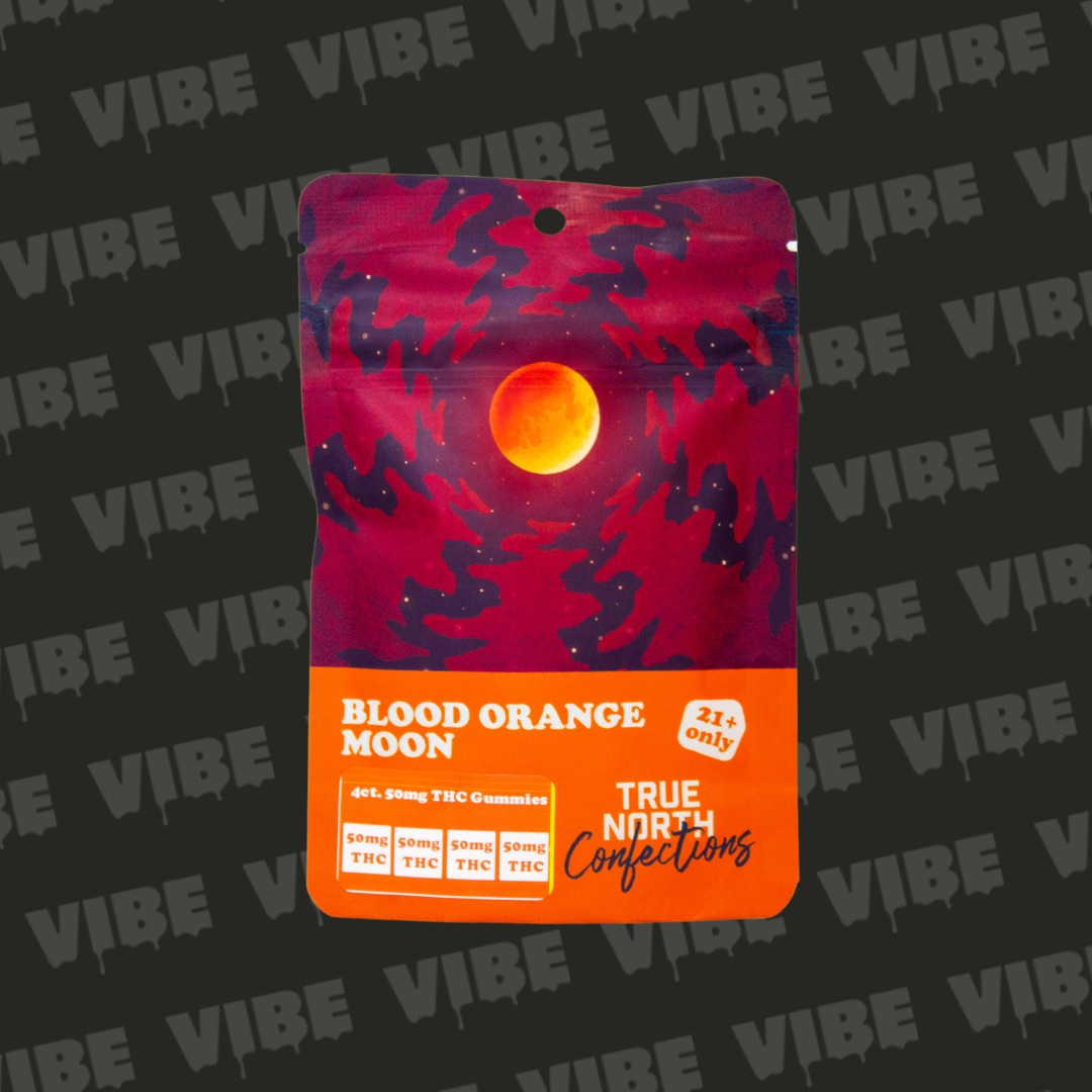 Photograph of Product: True North | Blueberry Lemon Haze | 200mg Full Spectrum Gummies | REC