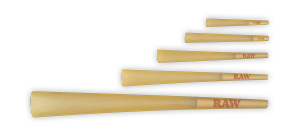 Photograph of product: Cones - RAW - 5 Stage Rawket - Multipack