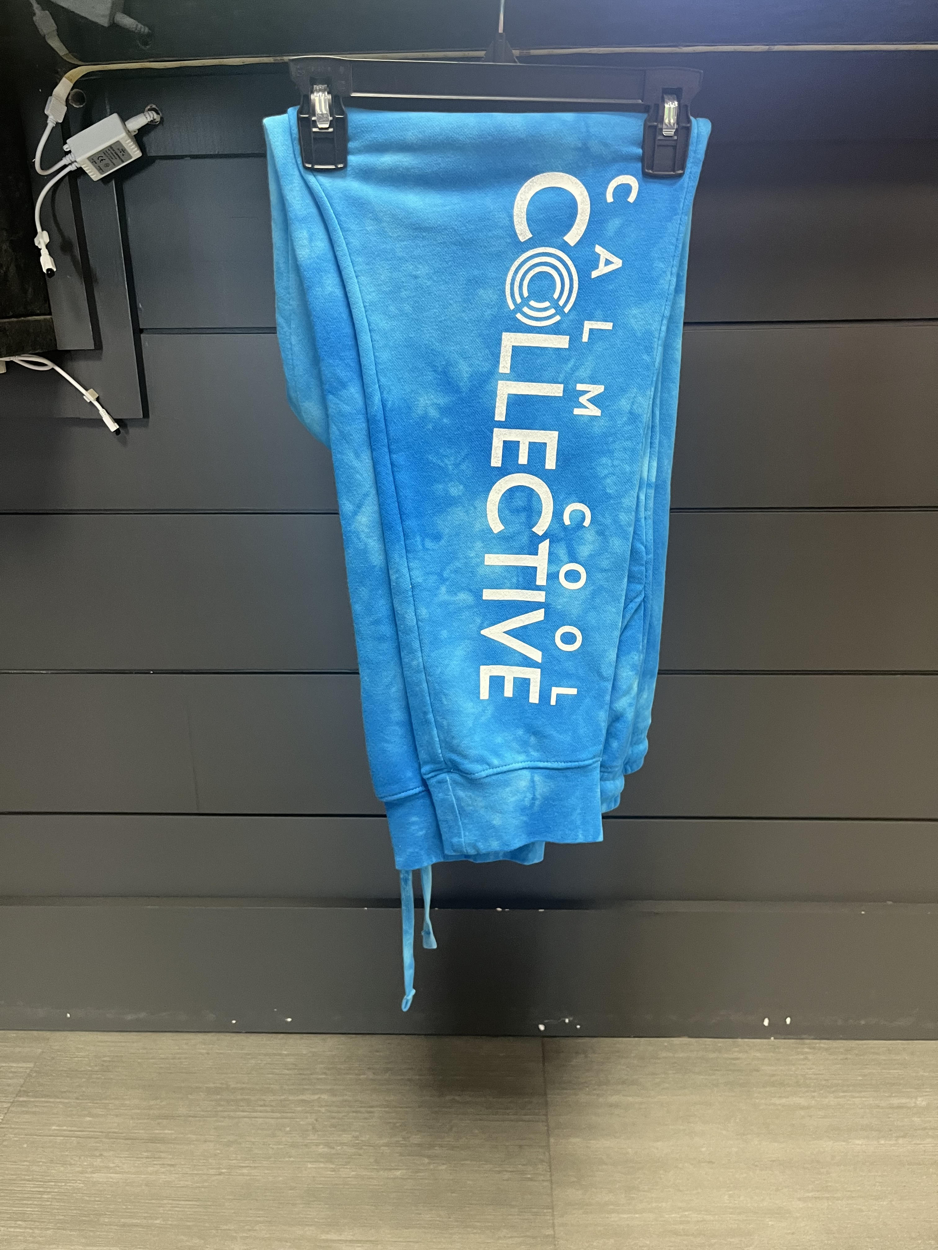 Photograph of product: Collective Blue Tie Dye Pants | M