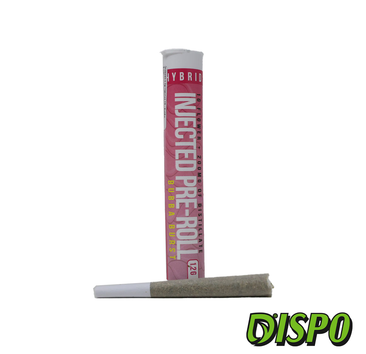 Photograph of product: Distro 10 - Bubba Burst Infused Pre-Roll