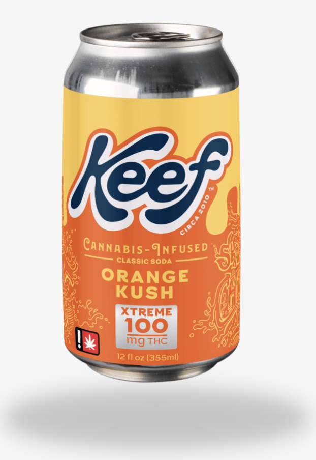 Photograph of product: 100mg Soda | Orange Kush