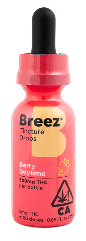 Photograph of product: Breez | Berry Daytime Tincture | 25ML 500MG