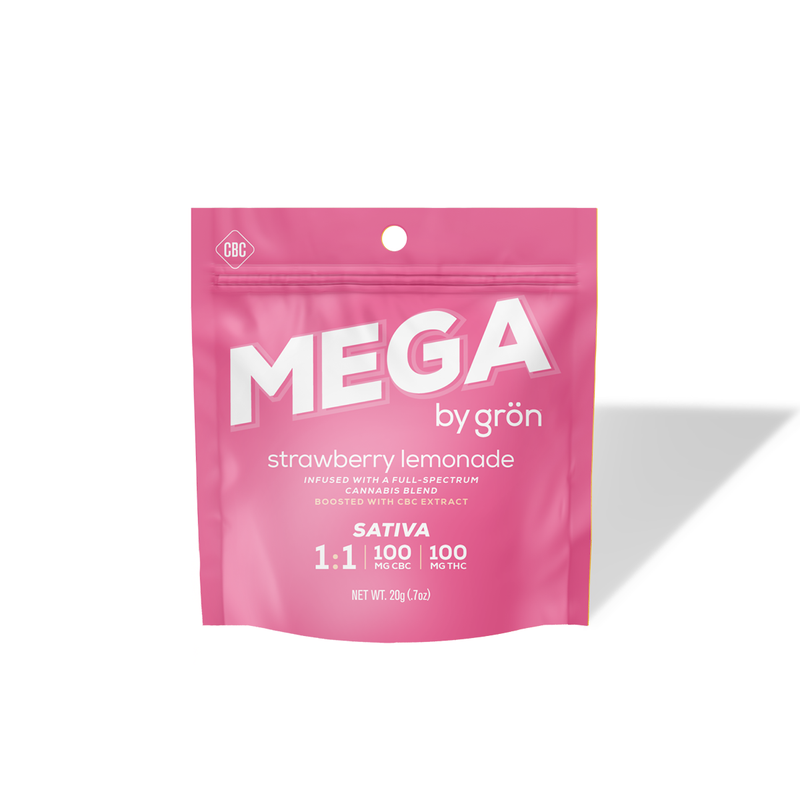 Photograph of product: Gron 1:1 Strawberry Lemonade MEGA-CBC/TH-oui-Oui'd