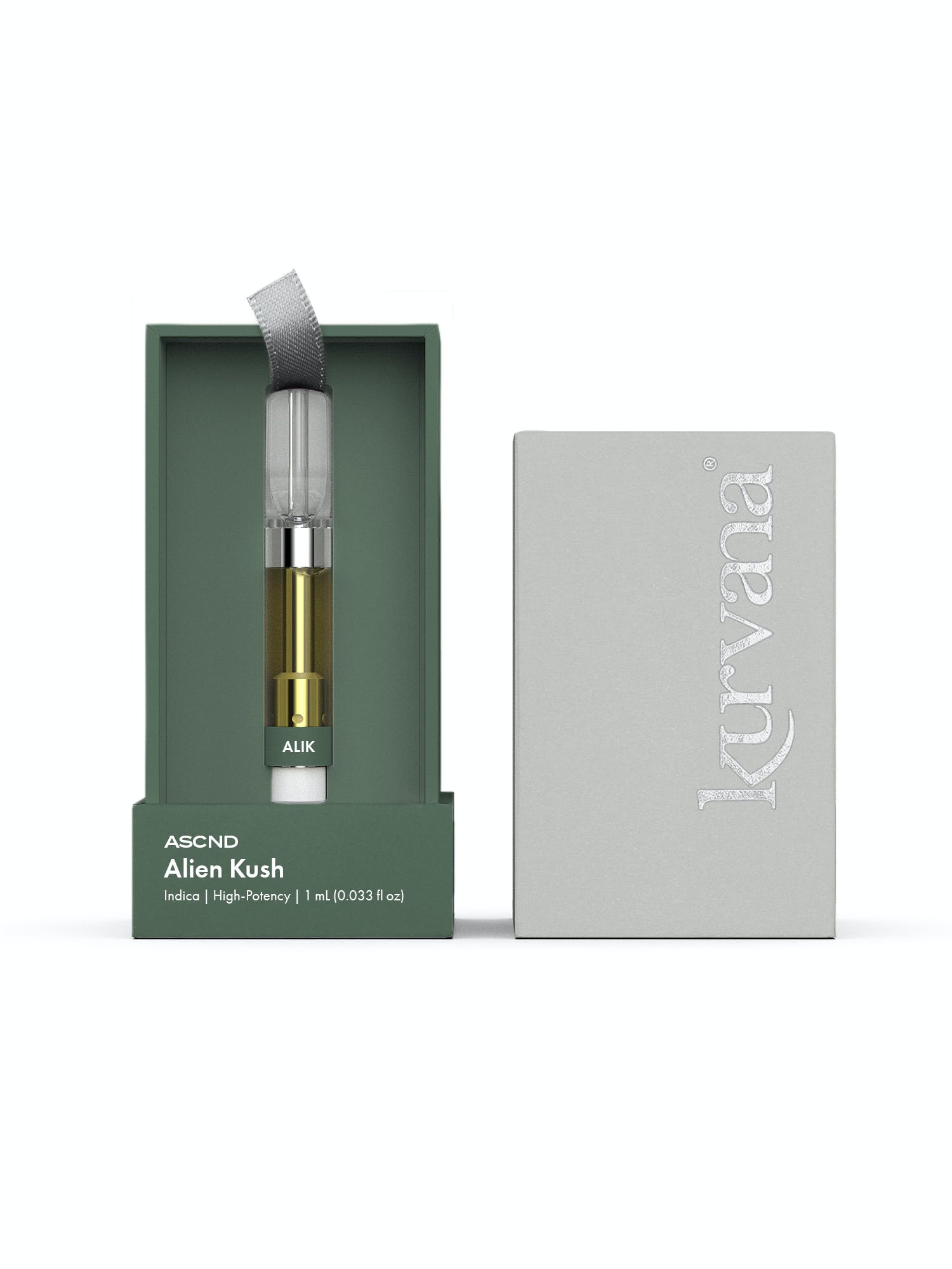 Photograph of product: ASCND - ALIEN KUSH 1G - KURVANA