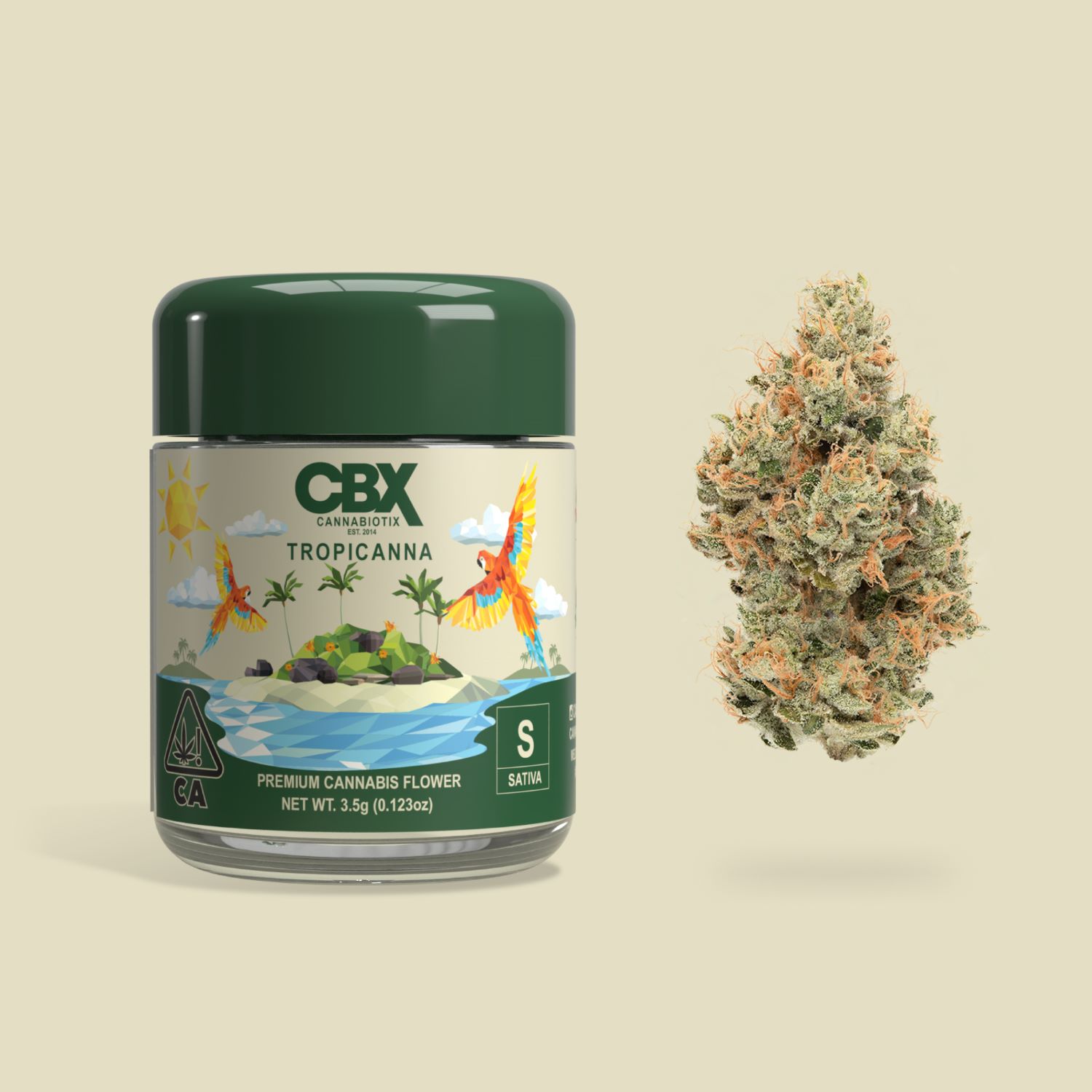 Photograph of product: Cannabiotix - 3.5g - Tropicanna