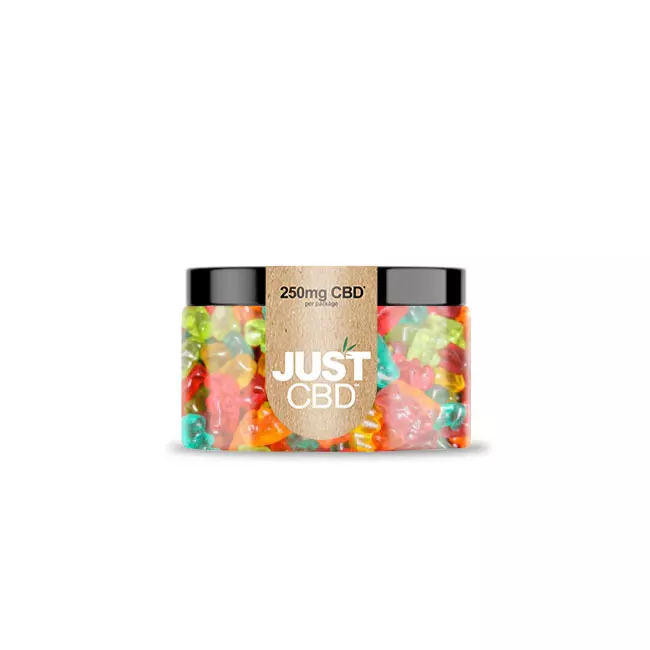 Photograph of product: Just CBD | Gummy Bears | Gummies | 250mg