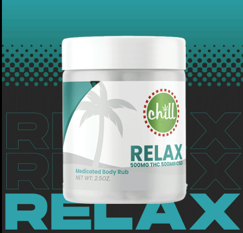 Photograph of product: Relax | 500mg Thc 500mg Cbd