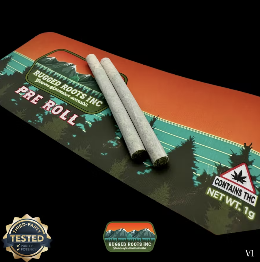 Photograph of product: 2 .5g Pre-Rolls | TK43