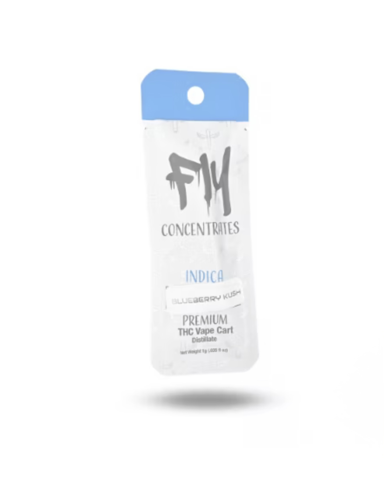 Photograph of product: Fly: Blueberry Kush 1G Cartridge (I)