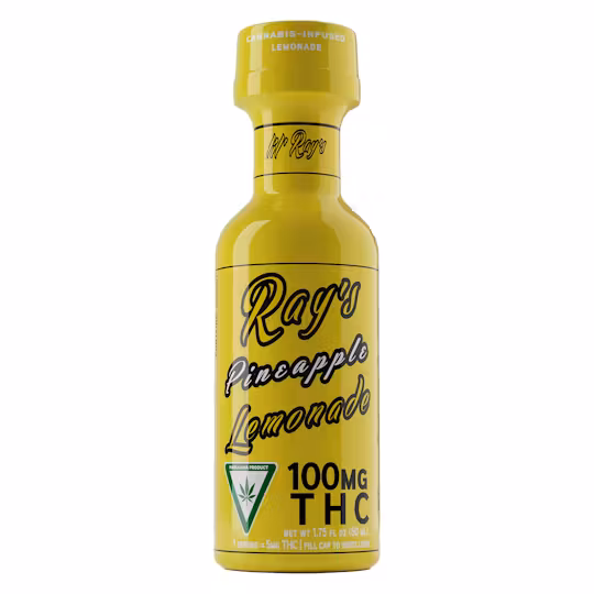 Photograph of product: LIL' RAY'S | 100MG PINEAPPLE LEMONADE