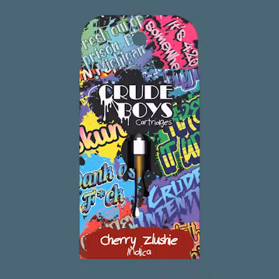 Photograph of product: CRUDE BOYS | Vape Cartridge | Cherry Zlushie