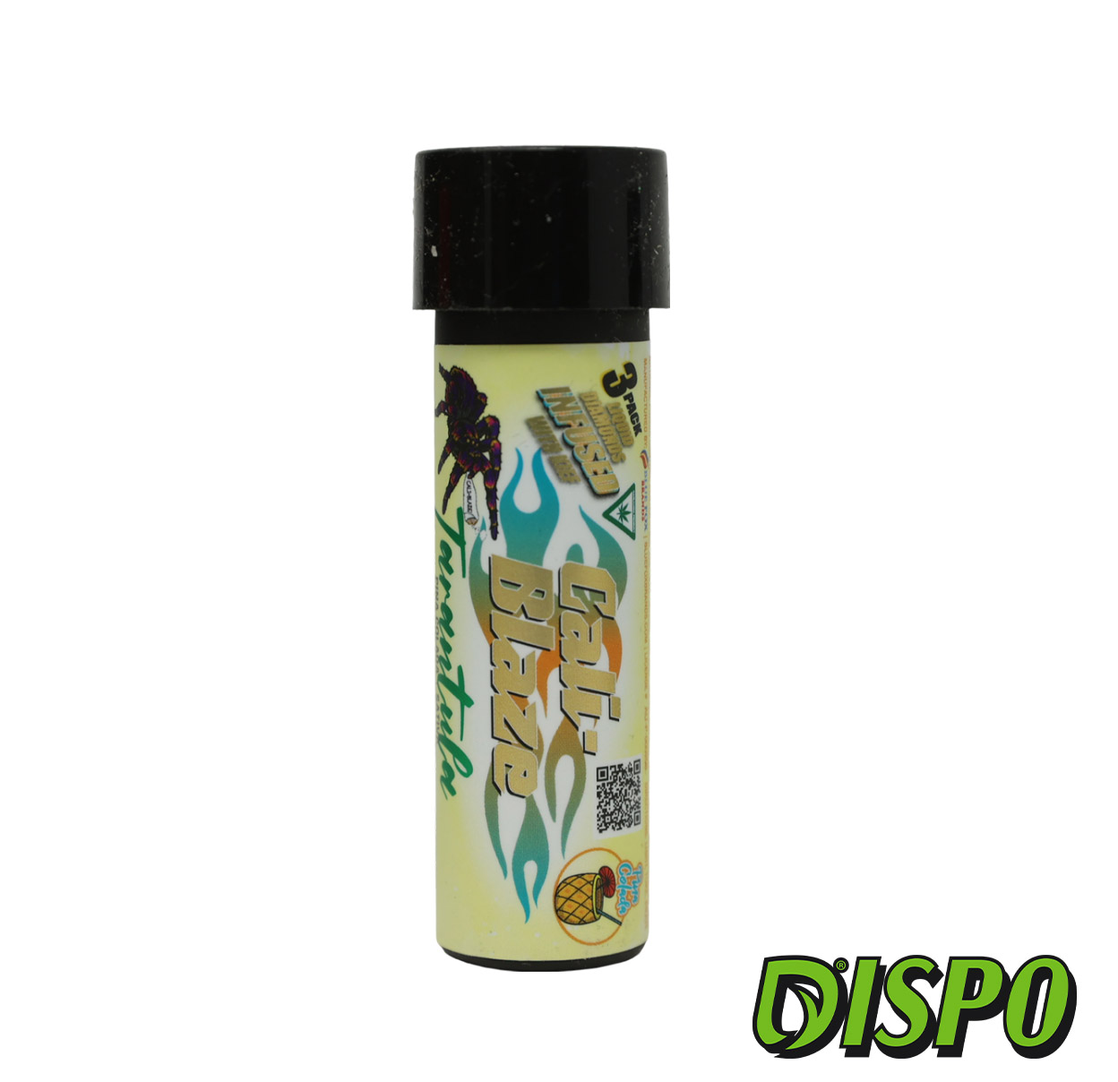 Photograph of product: Cali Blaze - Pina Colada 3pk Infused Tarantula