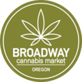 thumbnail-Size Logo for storeLogo: Broadway Cannabis Market Weed Dispensary Beaverton