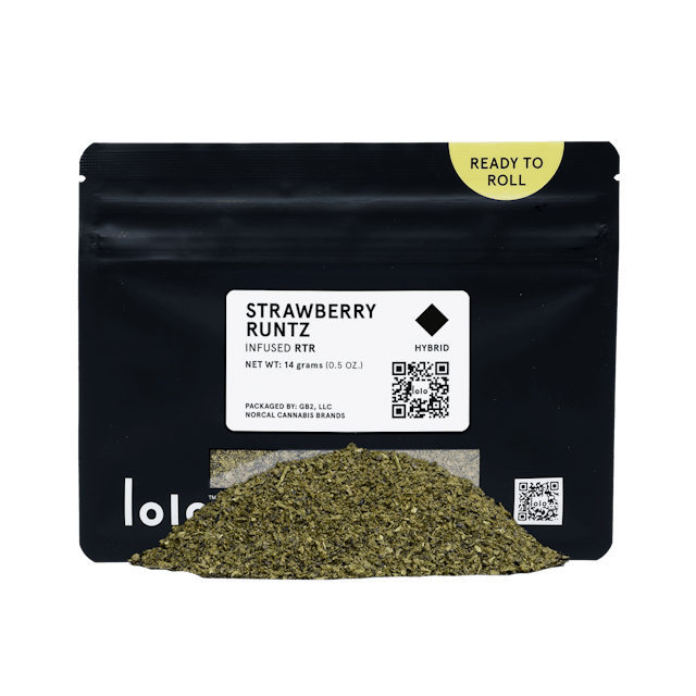 Photograph of product: Strawberry Runtz | 14g Infused RTR Shake