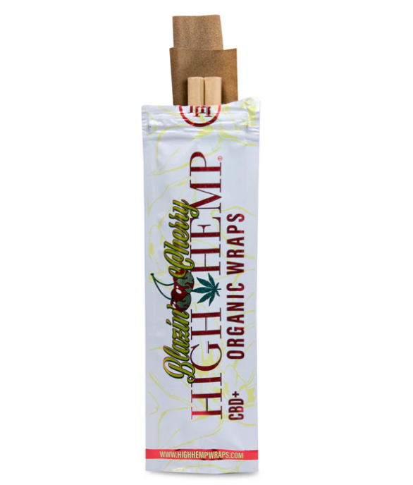 Photograph of product: Blazin Cherry | High Hemp Organic Wraps