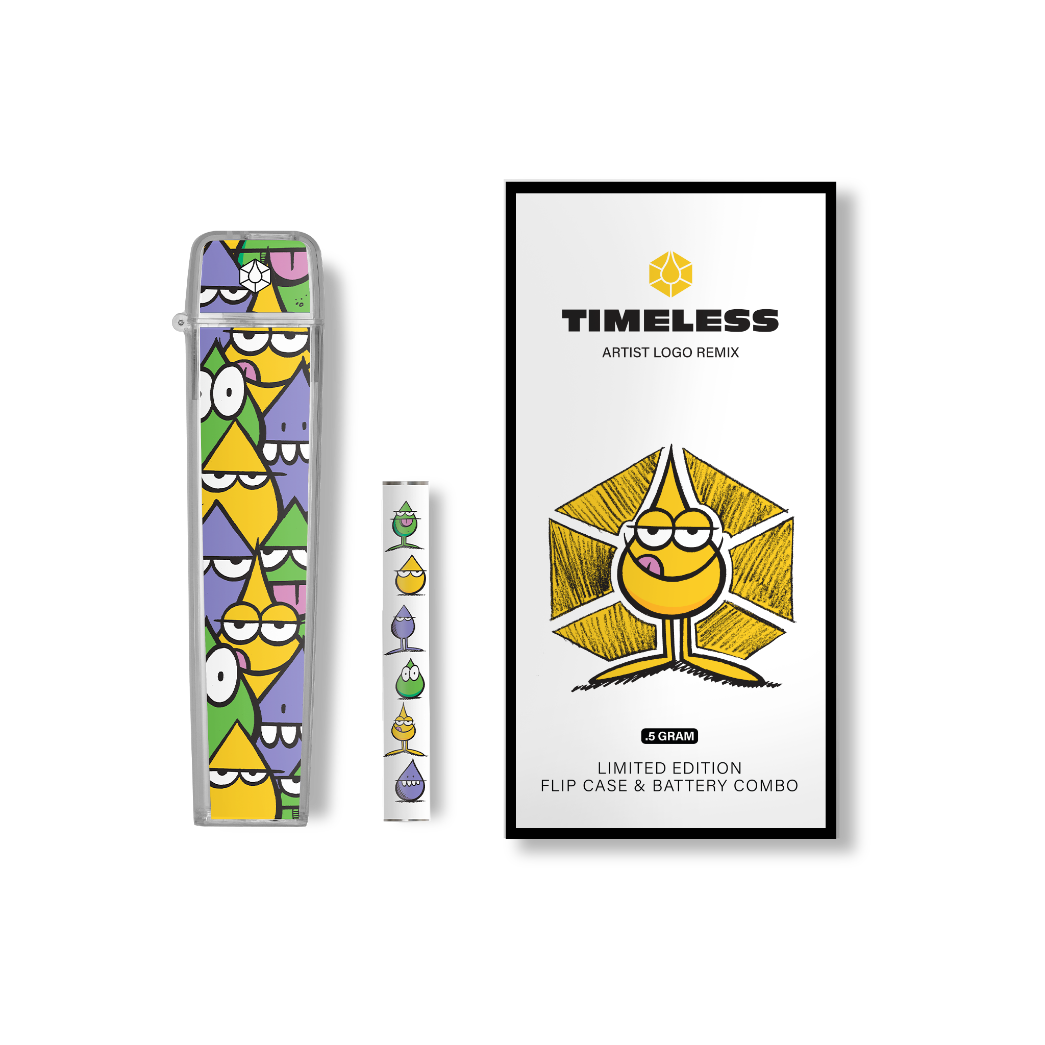 Photograph of product: Timeless | Kevin Lyons Battery + Flip Case Combo | .5g