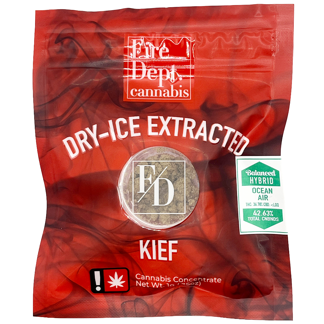 Photograph of product: FD- Ocean Air 1G Kief (H)
