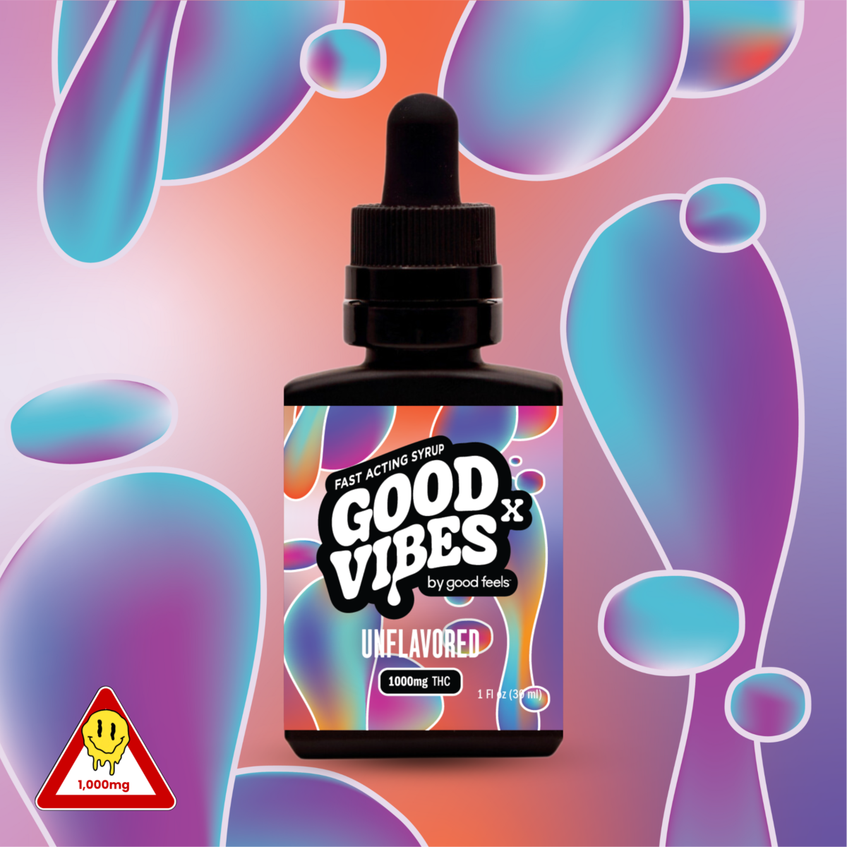 Photograph of product: Unflavored - Fast-Acting Syrup 1000mg