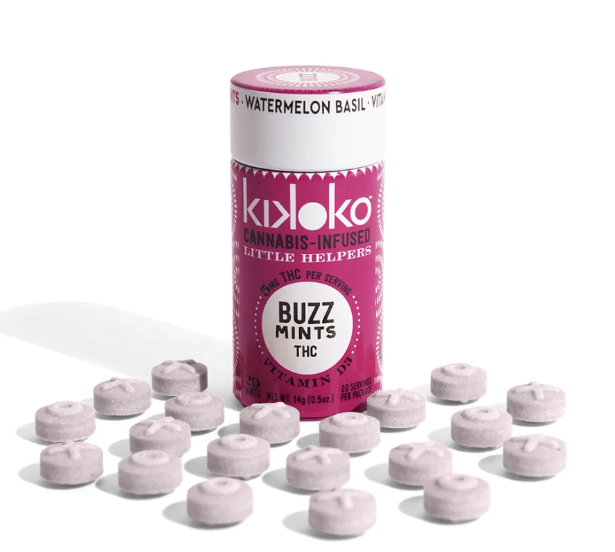 Photograph of product: KIKOKO - MINTS - BUZZ LITTLE HELPERS 20PK 100MG