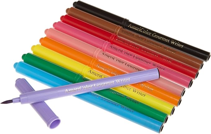 Photograph of product: GOURMET WRITING PEN SET | 10 COLOR