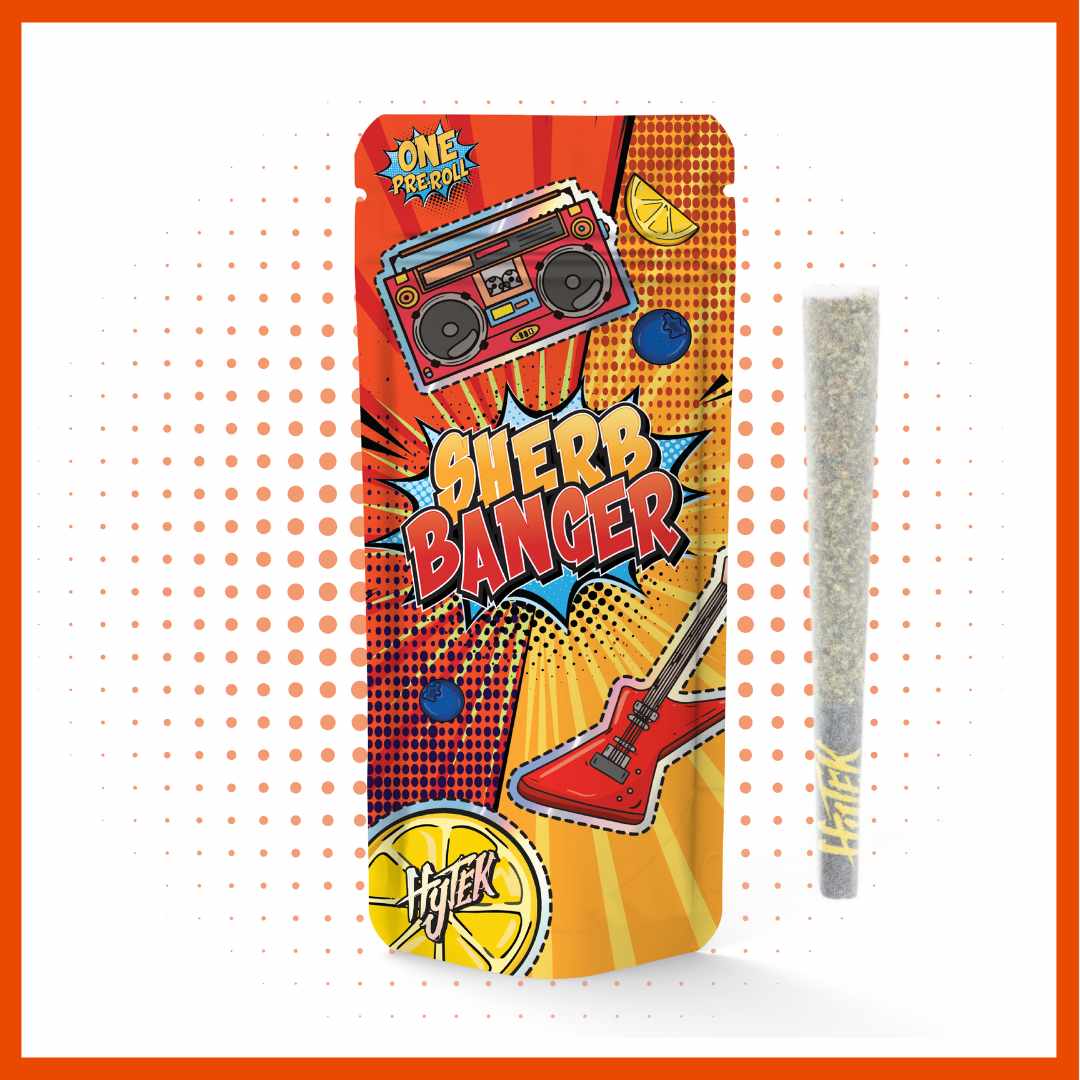 Photograph of Product: Hytek - Sherbanger Pre-Roll 1g